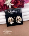 10 AD Diamond Party Wear Tops Earrings Wholesale Shop In Surat
